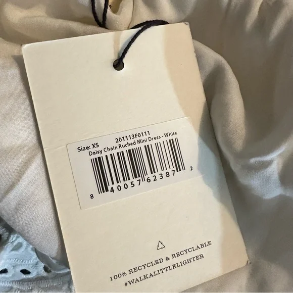 •nwt• Spell Daisy Chain Ruched Mini Dress - Picture 11 of 14